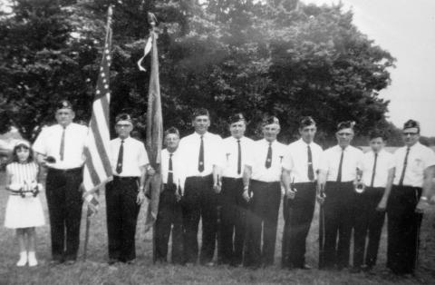 Members of the Clarence Smith Post of the American Legion Honor Guard were seen regularly at Hosey Hill and other local cemeteries in the northern parts of Cherokee County during Memorial Day and Veteran’s Day remembrances.