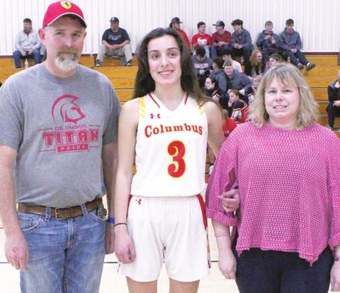 Basketball seniors recognized