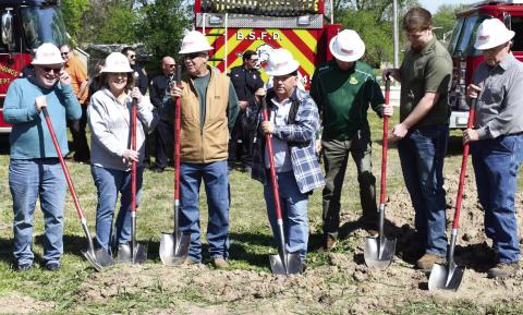 Ground breaking