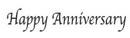 Happy Anniversary