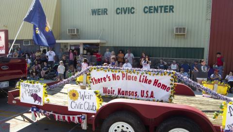 Residents of Weir know “there’s no place like home.” Small town camaraderie brings the community together for events like Weir Homecoming, bean feeds and holiday parades. Mayor Joe Tavernaro said “most of the residents love the small town community that is why I’m here.”