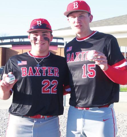 Big hits earn win for Baxter Springs