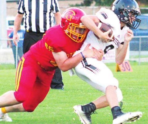 Frontenac raids Junior Varsity home opener