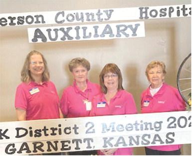 Four Mercy Auxiliary members