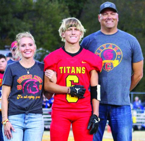 CUHS fall activities seniors recognized