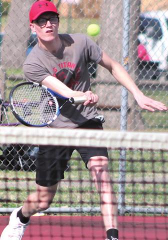 Titan Boys Tennis hosts invitational in Parsons