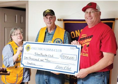 Donation to the Titan Booster Club