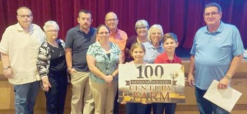 family were recognized as a Century Farm 