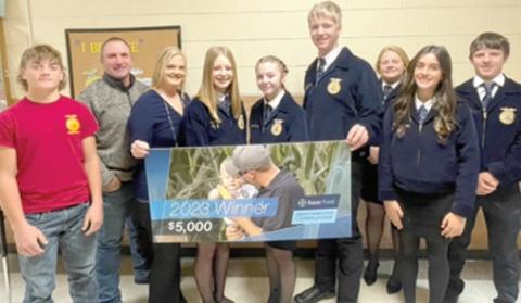 Columbus FFA gets Bayer Grant