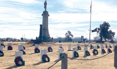 Wreaths placed at Baxter National Cemetery