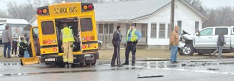 School bus wreck results in injuries