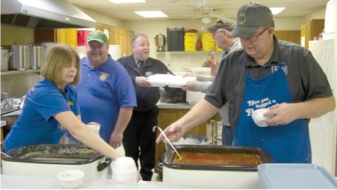 Lions bean feed Thursday