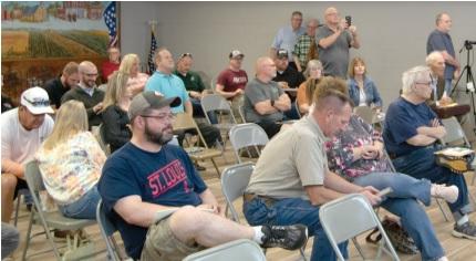 Large turnout for city plan meeting
