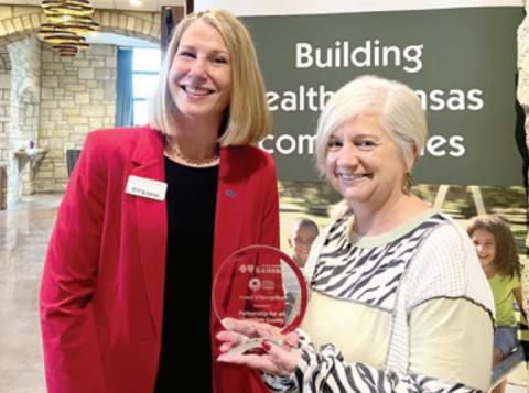 Award given to area group for charity efforts