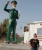 Giant Texaco man at home in Galena