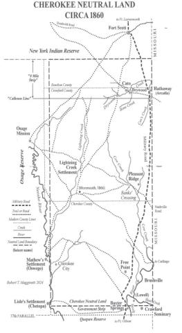 Cherokee Neutral Lands history published