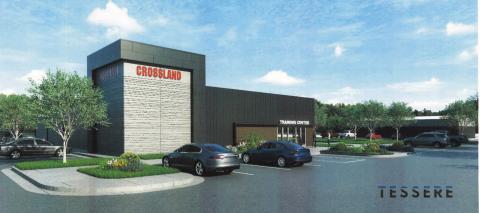 Concept drawings of the new Crossland buildings to be located near their home office in Columbus. Courtesy photo.