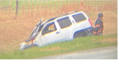 Just before 10 a.m. Thursday morning two cars collided head-on five miles west of Columbus on US 160. Alan D. Christmas, Scammon died at the scene. Courtesy photo.