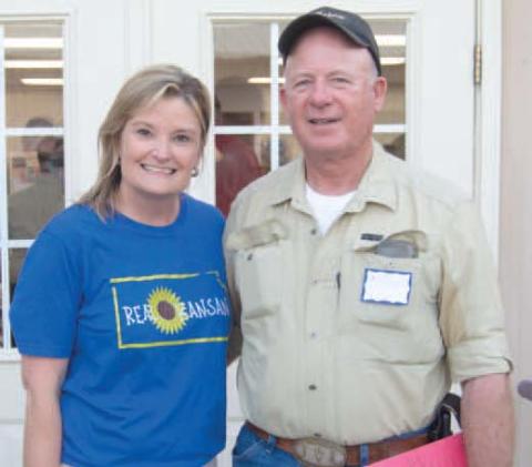 Governor candidate State Senator Cindy Holscher and would be State Representative candidate Dr. Don Coover were speakers Thursday night at the Cherokee County Democrat Committee monthly meeting.
