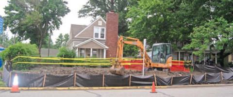 The EPA is nearing completion on the remediation of the property across from Columbus High School on Maple Street.