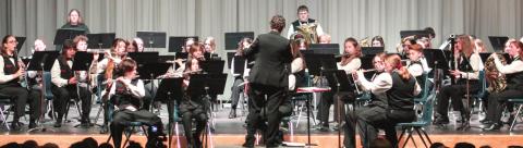 USD 493 performs Music in Our Schools concert