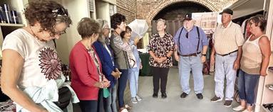 A ceremony was held recently for Connie Way as she received the first Community Volunteer Award in Baxter Springs. Courtesy photo.