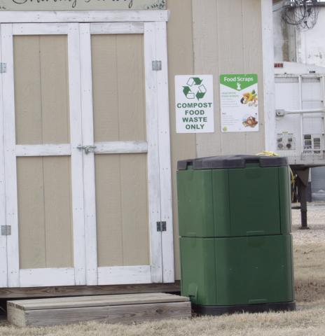 Compost station available in Columbus