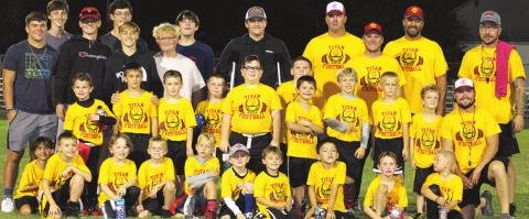 Mini Titan Flag Football teams