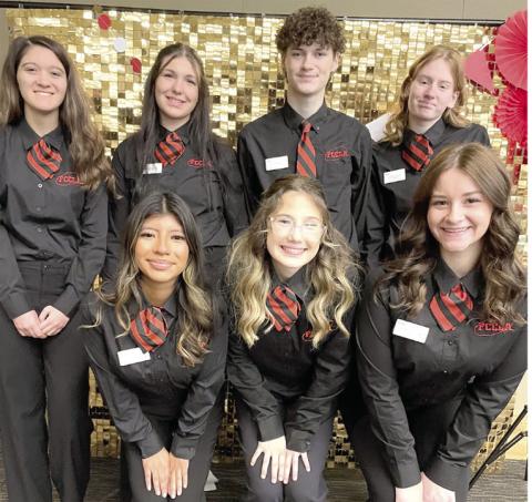 Students from St. Mary’s-Colgan attended the recent Family, Career and Community Leaders of America District -East Fall Leadership Conference. Courtesy photo.