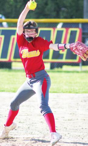 Lady Titans split nine-inning duals