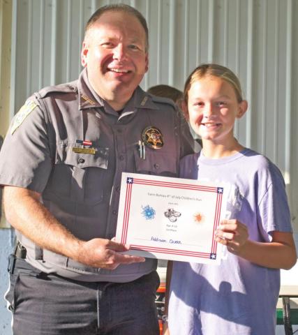 Youngsters vie for first in Children’s Fun Run