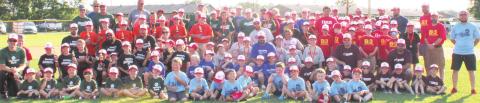The 2021 Columbus Ripken League wrapped up their regular season Thursday with closing ceremonies and awards presentations on Volunteer Field at the Community Field Ball Park. All league coaches and players donned their uniforms one last time to be recognized as the regular season officially ended and the post season began. The Columbus Cal Ripken League will be hosting the Kansas 8U State Baseball Tournament and the Kansas District 5 Baseball Tournament beginning tomorrow night at the ball park.