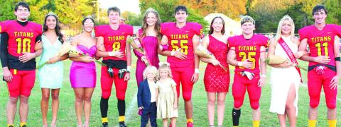 2024 Columbus Unified High School Fall Homecoming Court