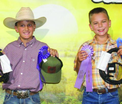 Grand Champion in the Junior Beef Fitting and Showing class was Briggs Johnson, Heritage Youth Association. Reserve Champion was Trevor Lacen, Spring Valley Sparklers. Lacen also had the Top Crossbred beef. A complete list of beef results is on Page A-6 of today’s edition.