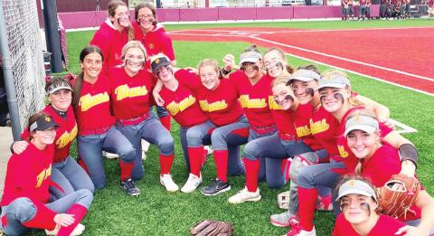 Lady Titans sweep Lady Trojans