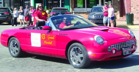 The grand marshal of the 2024 homecoming parade