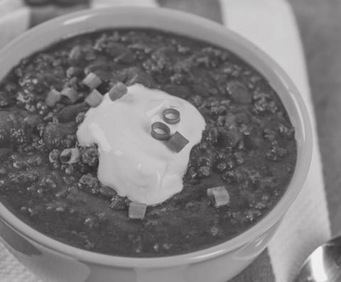 Vegetarian or vegan chili soup