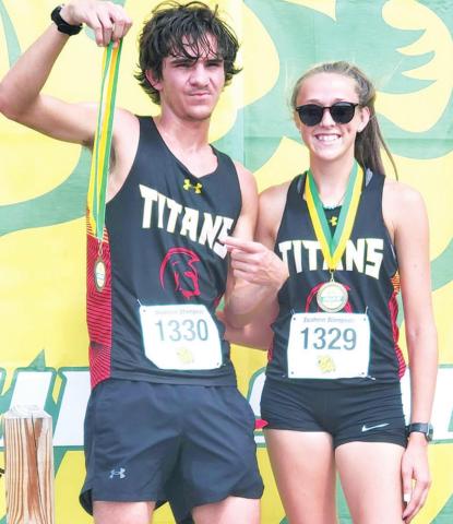 Laurance, Ohmart medal at Southern Stampede