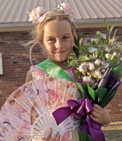 The Weir Homecoming Queen for 2024 was Henley Zimmerman, the daughter of Brianna and Beau Zimmerman. She adores pink, purple and painting. She enjoys dancing and cinnamon rolls. Her mom was homecoming queen 14 years ago. Runner-up was Rosalie Chapman the six-year-old daughter of Devin Chapman and Amber Dietz.