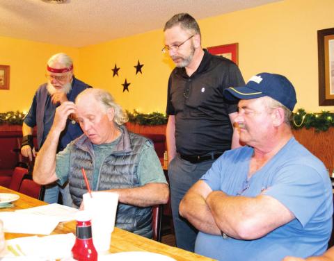 Baxter Springs Kiwanis Club members