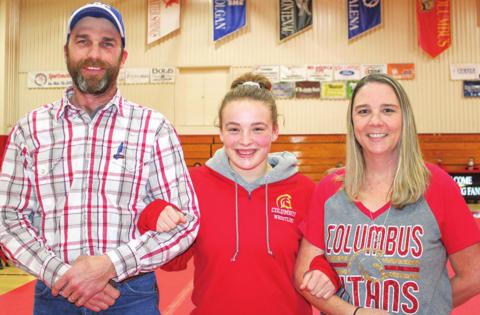 Wrestling Seniors recognized