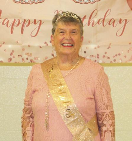 An eightieth birthday celebration was held for Laura Leroy January 7 at the Columbus Community Building. She was joined by family and friends for the occasion.