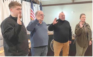 Newly elected Baxter Springs City Council members
