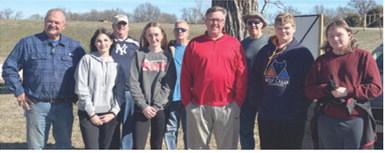 Members of the Baxter Springs Kiwanis Club and Key Club cleaned the ditches by the highways east of Baxter Springs on Thursday. Some local residents cleaned under the direction of Mary Beth Smith cleaned then ditches north of town. The Kiwanis filled two pick-up trucks in their semi-annual effort.