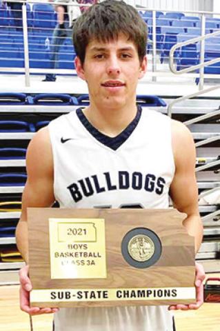 Galena Junior, Brett Sarwinski, led the Bulldogs to a Kansas Class 3A Sub-State Championship and the school’s first appearance in the Kansas Class 3A State Championship game on his way to earning Sports in Kansas, Class 3A Player of the Year. Courtesy Photo.