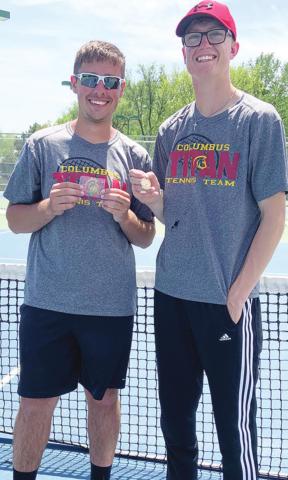 Mullere, Peine state tennis bound