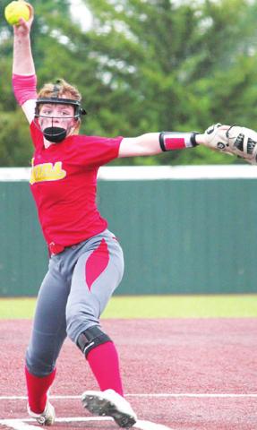 Lady Titan Freshman, Grace Major, took the mound for the final three innings of the Kansas Class 3A Regional loss to Galena, 6-0 at Pittsburg State University’s Softball Complex. Grace had five strike outs and no hits in her appearance.