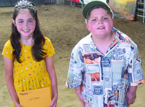 Addison Coke and Titus Woods were named 2025 Cherokee County Fair Queen and King during the coronation Wednesday night of Fair Week.