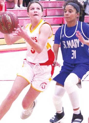 Lady Titans swept at home