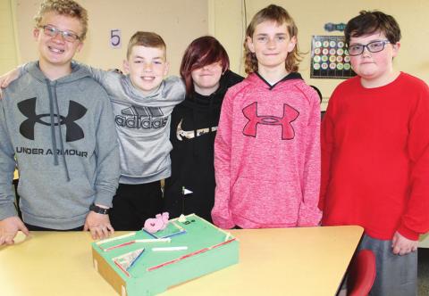 STEM Class creates sixth grade golf course